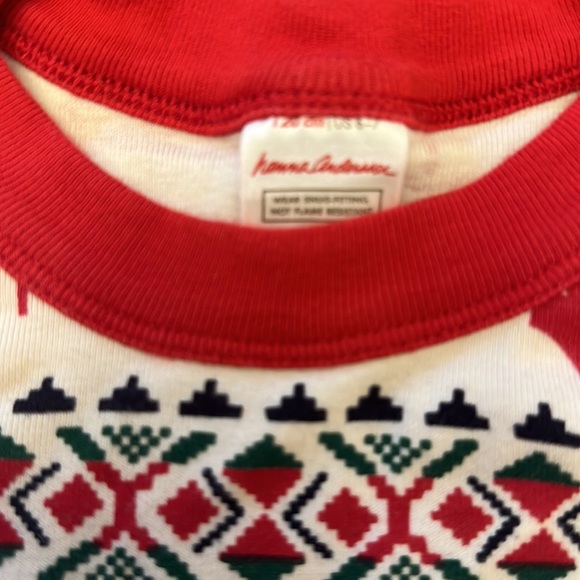 Hanna Andersson Dear Deer Pajama Set Sz 130cm - Picture 2 of 7